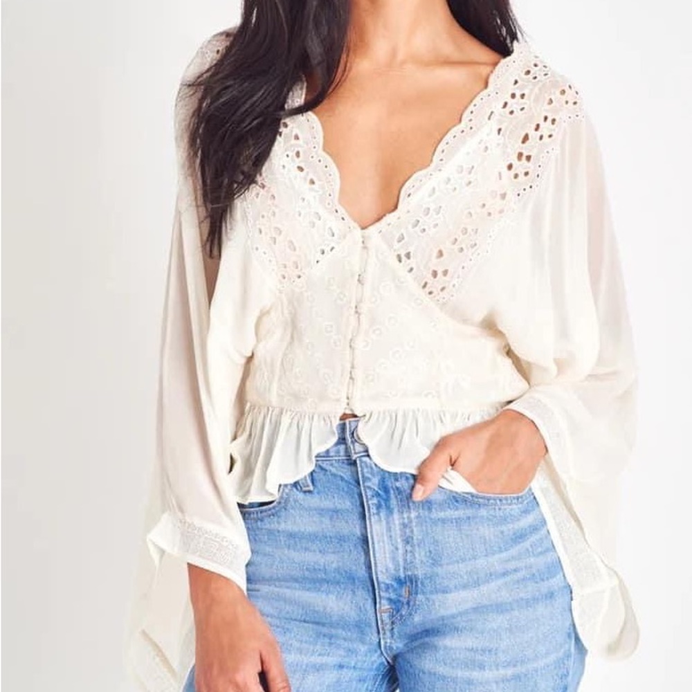 LOVESHACKFANCY MARS TOP